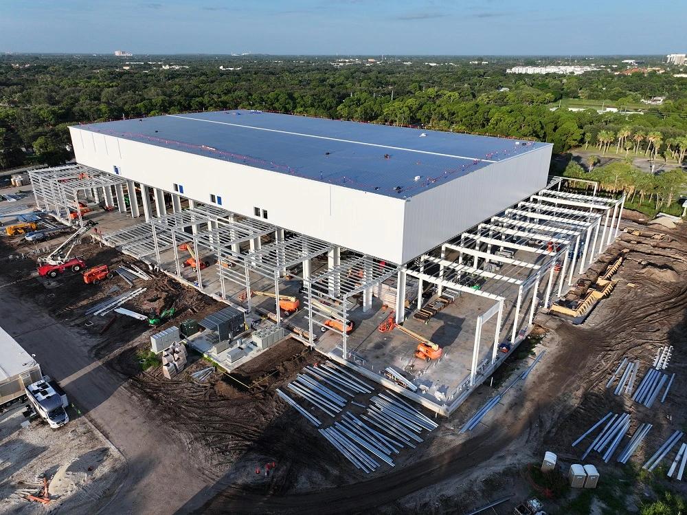 86.5m x 32m x 6.8m Prefabricated steel buildings
